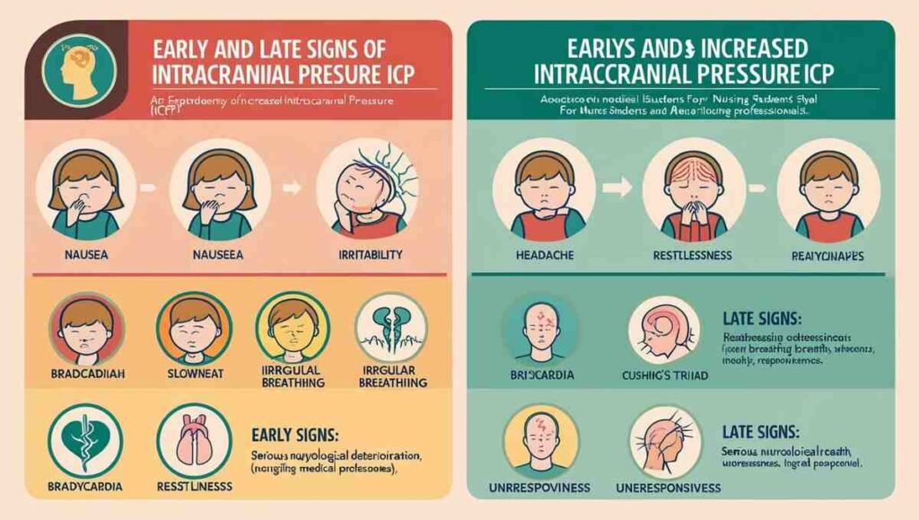 Early vs. Late Signs of Increased Intracranial Pressure – Rationale
