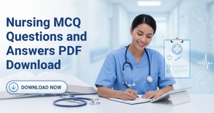 Nursing mcq questions and answers PDF Download