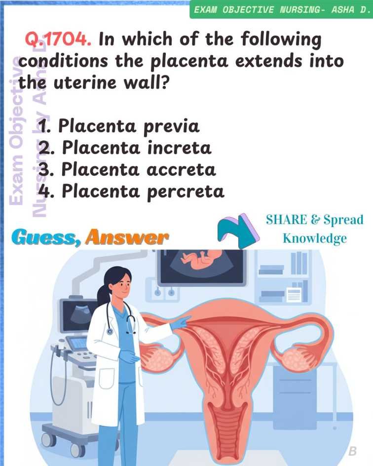 Placenta MCQ Image